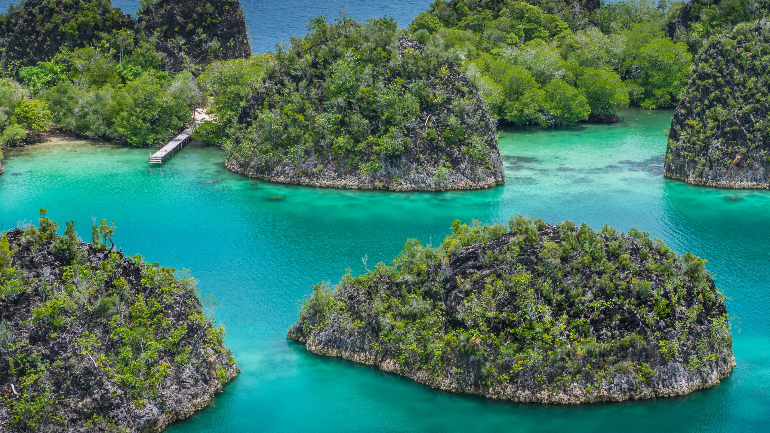 Painemo Island, Blue Lagoon, Raja Ampat, West Papua Indonesia